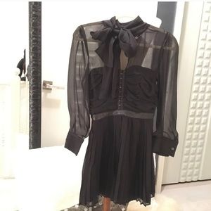 Dolce & Gabbana dress/ Black/ Long sleeve/ xs